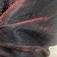 Red Black Shiny Elegant Delicate Rhinestone Beads Retro Elegant Lace Long Tulle prom dress Evening Dress Party Dress nv3808