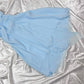 Light blue short chiffon ball gown fairy homecoming formal dress nv4465