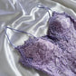 Purple Delicate Lace Slim Fit Long Ball Gown Elegant Party Dress Evening Gown nv3422
