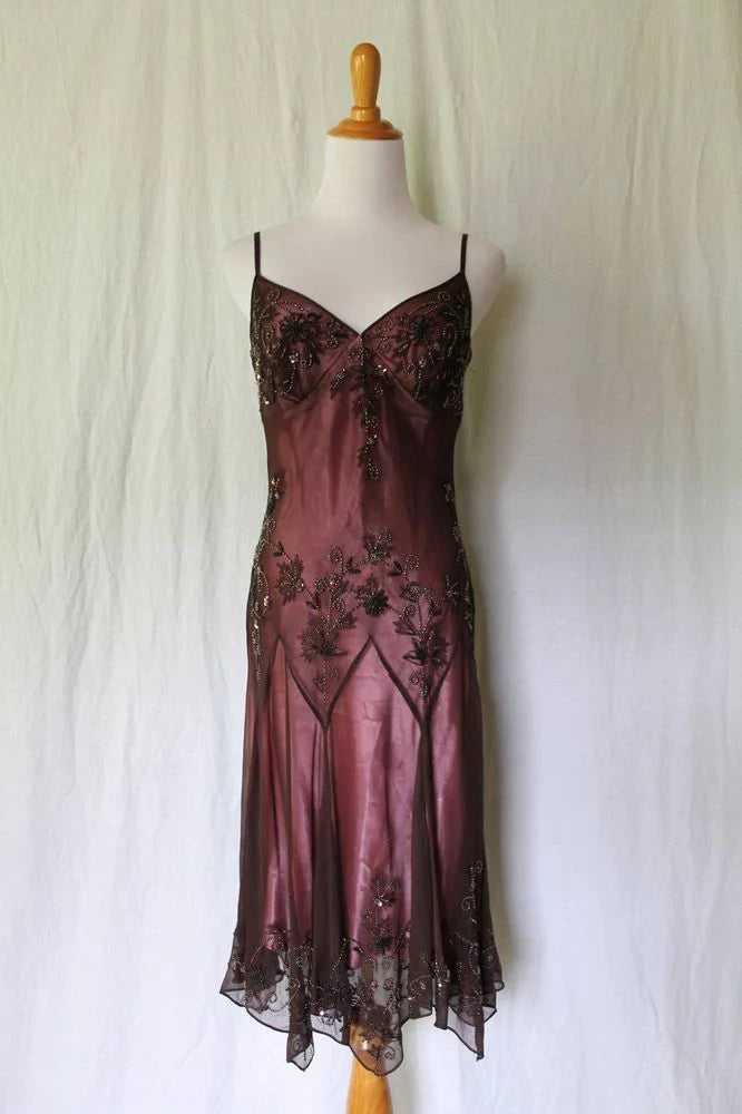 Green vintage A-line halter long chiffon dark pink prom gown, 22nd birthday party dress nv5374