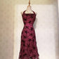 NiceVestidos--Floral Short Ruffle Chiffon Homecoming Dress NV5686