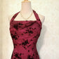 NiceVestidos--Floral Short Ruffle Chiffon Homecoming Dress NV5686
