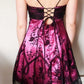 NiceVestidos--Burgundy exquisite beaded short homecoming dress prom dress NV5695