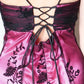 NiceVestidos--Burgundy exquisite beaded short homecoming dress prom dress NV5695