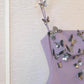 Purple Butterfly Short Homecoming Dress Birthday Party Dress nv5061