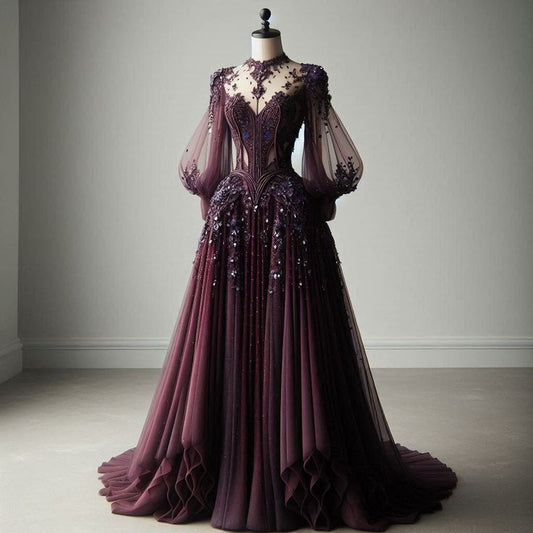 NiceVestidos-_Lila Fantasy-Kleid NV6066