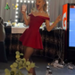 Red short party dress homecoming dress birthday dress evening dress prom dress nv1806