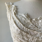 Ivory White Elegant Fashion Exquisite Beading Long Lace Ball Gown Evening Dress Party Dress nv3635