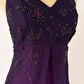 Purple Elegant Fashion Exquisite Strap Long Tulle Ball Gown Evening Dress Party Dress Prom Dress nv3977