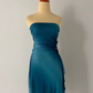 Blue rhinestone sparkling fashion short chiffon homecoming dress party dress nv4587