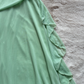 Green sequin floral elegant long chiffon party dress evening gown ball gown nv4594
