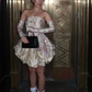 Pink vintage elegant cute short mini prom dress gold homecoming dress evening dress prom dress nv1870