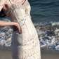 Ivory White Vintage Elegant Long Prom Gown Evening Dress Party Dress nv4760