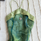 Green fashion elegant spaghetti strap chiffon short suspender homecoming dress party dress nv5398