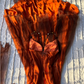 Orange fairy fashion chiffon long exquisite beaded prom dress party dress nv5399