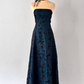 NiceVestidos--Dark green vintage exquisite floral long chiffon prom dress homecoming dress fairy dress Nv5587