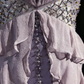NiceVestidos--Lavender Star - Studded Bead - Embroidered Chiffon Ruffled Halter Floor - Length Ceremony Gown NV5812