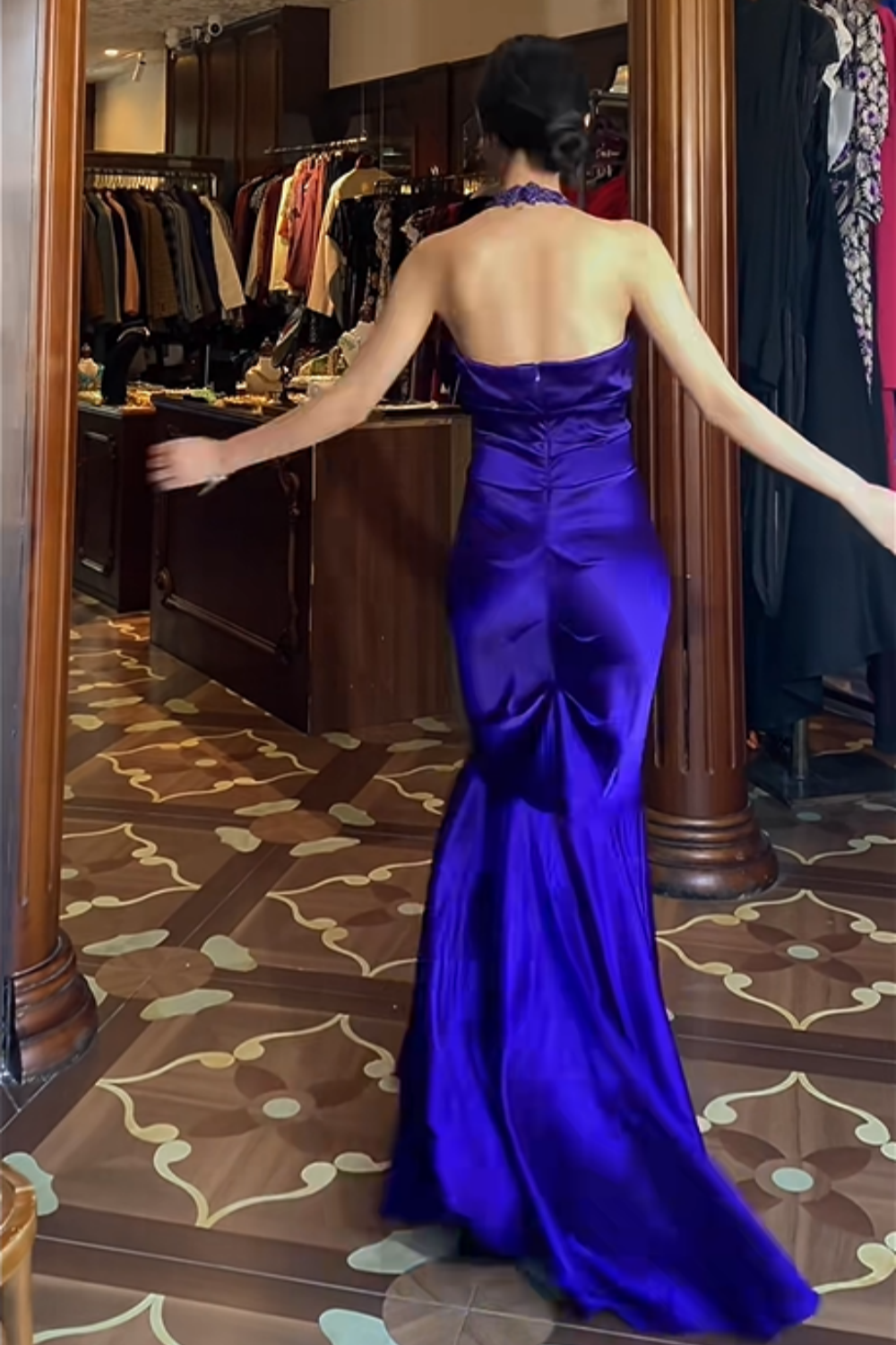 Neues Retro-Abendkleid, langes Kleid NV6441