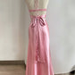 strap butterfly knot dew back design sense long dress dress birthday dress nv1648