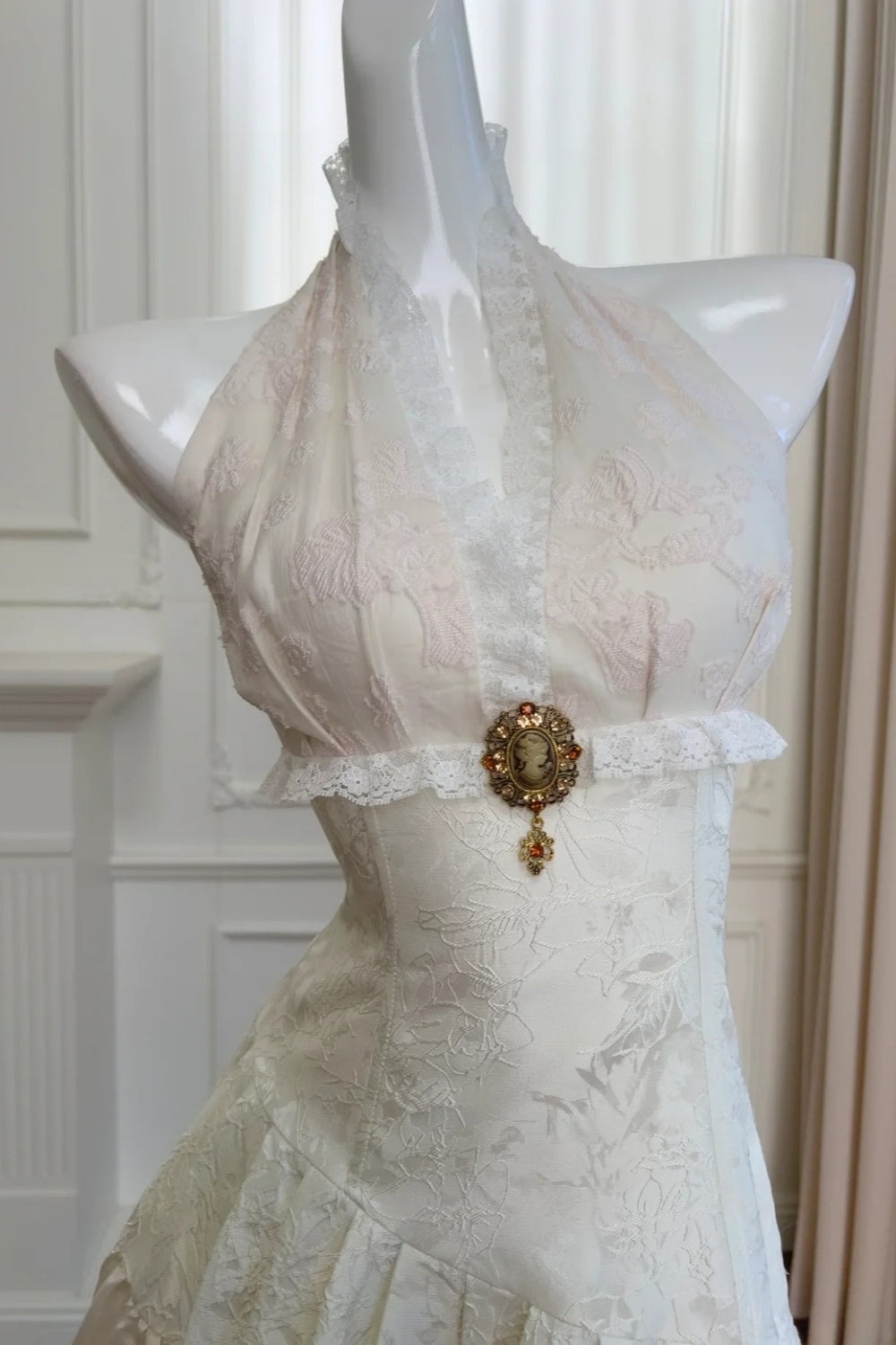 NiceVestidos-_Black And White Vintage Dress NV6077