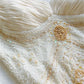 Ivory White Vintage Elegant Fashion Exquisite Beading Long Lace Ball Gown Evening Dress Party Dress nv3566