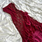 NiceVestidos-- velvet dress Fairy dress exquisite beaded red vintage dress, elegant dress, red outfit ideas #clothing #dress #red #vintage NV5677