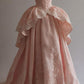 Pink gorgeous sweetheart neckline elegant sweet long exquisite lace ball gown evening dress nv3353