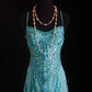 NiceVestidos--blingbling Elegant Fairy Like Turquoise Beaded Prom Dress NV5789