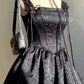 Red stylish short back to school dress party dress nv4901