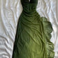 Burgundy shiny gradient fashion sling long tulle long prom dress evening dress party dress nv3575