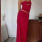 Red hot sale fashion sexy slim suit prom dress evening dress party dress nv2288