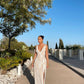 White See-through Fashion Elegant Long Slim Mermaid Ball Gown Evening Dress Party Dress nv2884