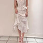 Ivory White Sweetheart Neck Elegant Fashion Long Vintage Lace Homecoming Dress Prom Dress Evening Dress Party Dress nv4164