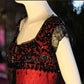 NiceVestidos--Burgundy Exquisite Beaded Long Retro Elegant Prom Dress Evening Dress NV5886