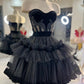 Blue sweetheart neckline fashion tulle short homecoming dress party dress nv3208