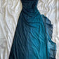 Burgundy shiny gradient fashion sling long tulle long prom dress evening dress party dress nv3575