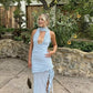 Blue Fashion Chiffon Long Prom Dress Evening Dress Party Dress nv4766
