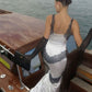 Black and white contrast lace fashionable elegant sexy long satin Prom Dress evening dress wedding guest party dress nv4806