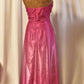 Pink Pretty Fashion Off Shoulder Exquisite Beading Long tulle Satin Ball Gown Evening Dress Party Dress nv3614