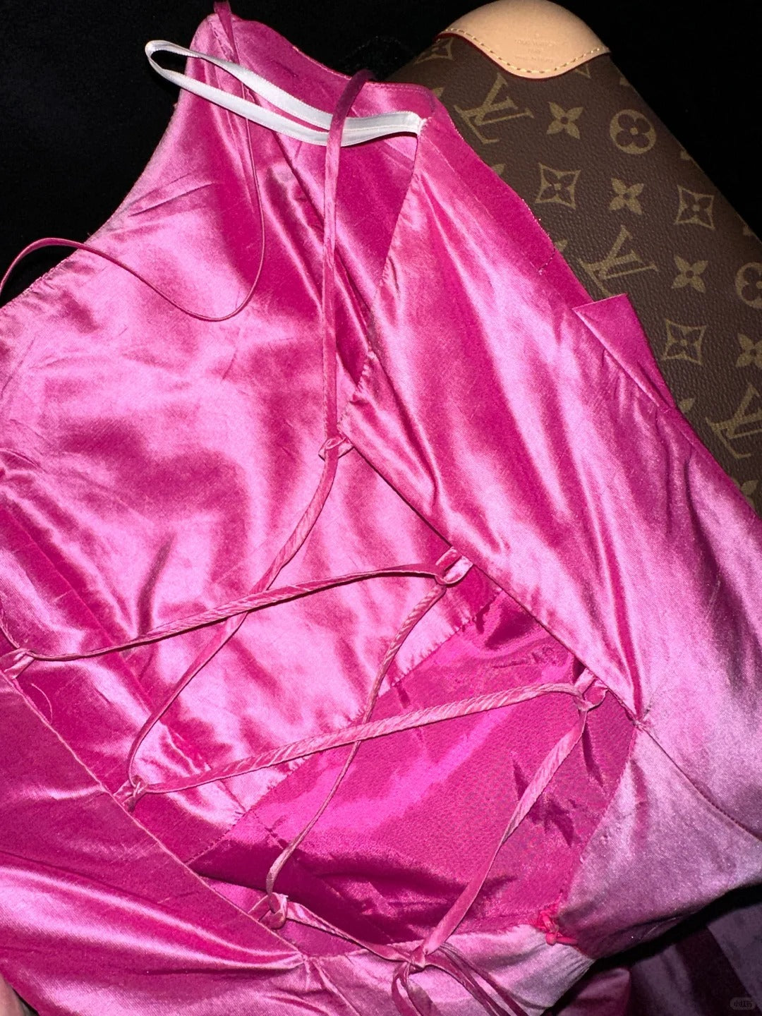 Pink One Shoulder Fashion Elegant Long Satin Prom Dress Evening Dress Party Dress nv4686