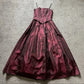 NiceVestidos--Sleeveless Wine Red Satin A line Floor length Evening Dress NV5778