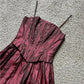 NiceVestidos--Sleeveless Wine Red Satin A line Floor length Evening Dress NV5778
