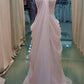 Pink Elegant A-Line Off Shoulder Backless Beaded Ruffled Floor Length Graduation Party Dress Sweetheart Neckline Pink Floor Length Prom Gown Evening Dress nv2052