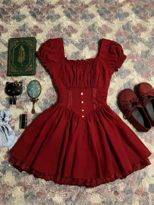 Short Satin Birthday Dress/Holiday Party Dress NV6376