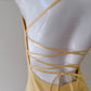 NiceVestidos-Yellow suspenders fashionable long formal homecoming dress hoco dress prom dress nv5487