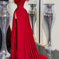 red prom dresses, lace prom dresses, custom make evening gowns, cheap party dresses, nv516